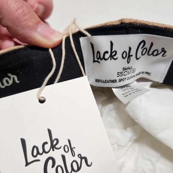 Lack of Color Lola 100% suede Unisex cap - Picture 4 of 5